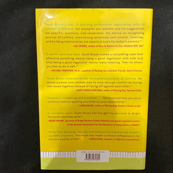 How to Negotiate with Kids - Scott Brown - Picture 2 of 8